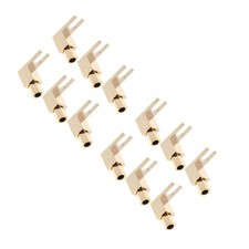 Durable Gold Copper Spade Banana Adapter Screw Type Audio Wire Terminal picture