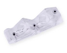 Bykski GPU 45 Degree Connection Upgrade Block - Clear (B-VGA-RET-W) picture