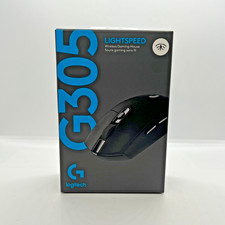 Logitech G305 LIGHTSPEED Wireless Gaming Mouse Black HERO 12K DPI NEW SEALED picture
