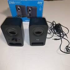Logitech Z150 Multimedia Speakers 6W Stereo Sound for Multiple Devices, Black picture