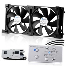 12V RV Fridge Ventilation Cooling Fan 5.5