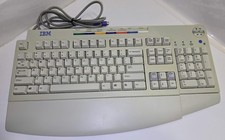 IBM KB-9930 Vintage PS/2 Wired Keyboard w/ Internet & Media Buttons picture