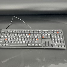 Logickeyboard ZoomText LXH JME7596H Wired Keyboard NEW Without Box picture