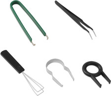 Set of 5Pcs Keyboard Cleaning Tools, Keycap Remover Key Switch Puller Keycap picture