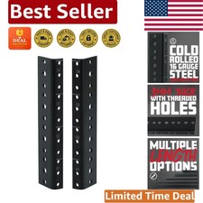 Rackworks Heavy-Duty 4U Steel Rack Rail Set - Industrial Strength & Durability picture