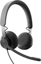 Logitech Zone Wired USB-C Headset w/ USB-A + C Adapter 981-000876 picture