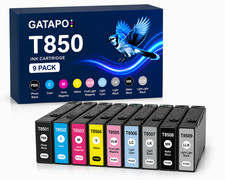 T850 Ink Cartridge (9-Pack, 80ML) for  SureColor P800 T8501 T8509 picture