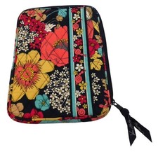 Vera Bradley Happy Snails Tablet Sleeve iPad Mini eReader Case Floral Zip 8