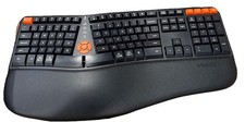 MEETION Ergonomic Keyboard, Black  DirectorW_2 dongle included *NO MOUSE*   picture