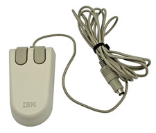 OEM IBM Model 001 2-Button Computer Mouse model 6450350 ps/2 *VINTAGE* picture
