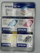 Epson Inc. New Inbox T0423, T0422, T0321, And T0424 Used By Date April 2007 picture