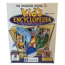 The Random House Kid's Encyclopedia 2 CD-ROM Disc Knowledge Adventure Jumpstart picture