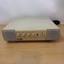 Tandy MMS-10 Vintage Computer Stereo Amp  Speaker System Radio Shack TESTED picture
