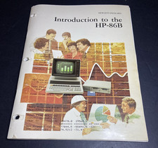 Hewlett Packard HP Introduction to the HP-86B Manual Rare Vintage picture