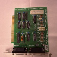 CH Products Gamecard III Automatic 8-Bit ISA Dual Joystick Game Port Untested picture