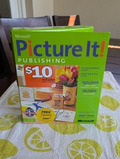 Microsoft Picture It Publishing SEALED (PC; Clean & Excellent Condition) picture