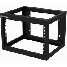 StarTech 2-Post 6U Heavy-Duty Wall-Mount Network Rack, 19