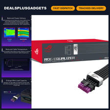 12V 2x6 PCIe Power Cable for Gaming PCs, High-Performance Equalizer Connector picture