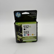 HP 932XL/933 (N9H62FN) Cyan/Black/Magenta/Yellow Ink Cartridge - Sealed picture