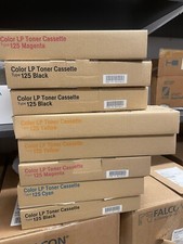 8 Lot Genuine Ricoh Color LP Toner Cassette Type 125 400975 400969 400981 400963 picture