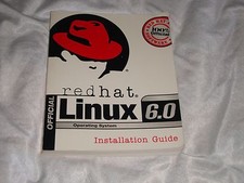 VINTAGE RED HAT OFFICIAL LINUX 6.0 OPERATING SYSTEM INSTALLATION GUIDE 1999 S/C  picture