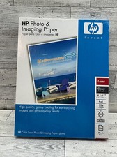 HP Glossy Photo & Imaging Laser Paper 200 Sheets 8.5x11 32 lb. 4 Mil NEW picture