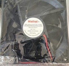 Wathai Brushless DC Fan / Bearing: Sleeve / DC:12V  2 Pin Connector 2pk picture