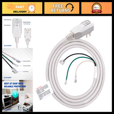 14AWG LCDI Power Cord for A/C Air Conditioner, 7.5FT UL Certified, 120V 15A picture