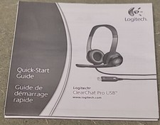 Logitech ClearChat Pro USB Manual Only picture