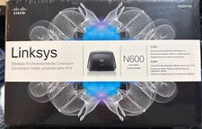 Linksys N600 WES610N 4-Port Dual Band Wireess-N Universal Media Bridge picture