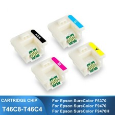 T46C8-T46C4 Ink Cartridge Chip For Epson SureColor F6370 F9470 F9470H SC-F6370 picture