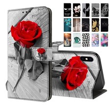 Cat Lion Flower Wallet Cover Case For OPPO A38 A58 A16 A17 A53 A54 A74 A73 A38 picture