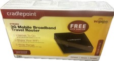 CRADLEPOINT WIRELESS TRAVEL ROUTER 3G CTR350 SSID CTR-D45 NIB SEALED picture