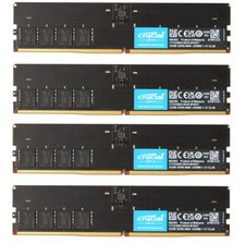 Crucial 128GB (4X32GB) DDR5 5600MHz PC5-44800 UDIMM Memory Ram (CT32G56C46U5) picture