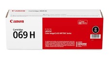 Canon 069H Black High Yield Toner Cartridge 5098C001 Genuine OEM - New Sealed picture