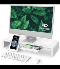 Monitor Stand Riser, Klearlook Foldable, Height Adjustable Computer Stand, De... picture