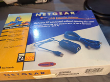 NetGear AE101C USB Ethernet Adapter Network Connection AE-101C 10 MBPS SEALED picture