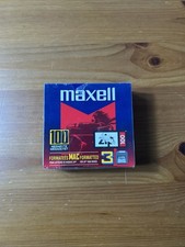 NEW Maxell 3 Pack Zip100- MAC Iomega Zip 100 Disk Formatted For Macintosh picture