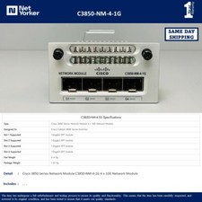 Lot Of 5 - Cisco C3850-NM-4-1G Gigabit Network Module - Same Day Shipping picture