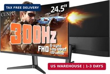 CUNPU 24.5 Inch 1080P 300Hz Premium Gaming Monitor for FPS Gamers, AMD FreeSync  picture