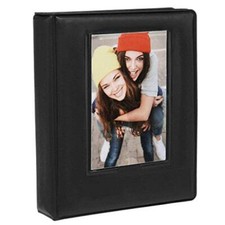  2x3 Photo Album 64-Pocket Mini Photo Album w/ Transparent Window Cover for  picture