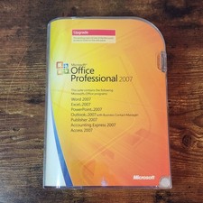 Microsoft Office Professional 2007 Upgrade – Genuine Disc + Product Key picture