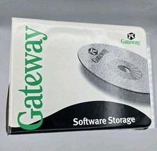 Gateway Software Storage Binder CD Holder, Original Vintage, Binder Only picture