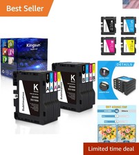 Vibrant 8-Pack Sublimation Ink Cartridges for Sawgrass SG500 & SG1000 Printers picture