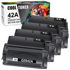 4PK Compatible with HP Q5942A 42A Toner LaserJet 4200 4250n 4250tn 4300 4350tn picture