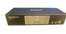 Logear 4 Port MiniView USB VGA KVMP Switch GCS1804 w/ Audio no power supply picture