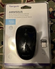 NIB Targus Wireless Optical Mouse Blue Trace(AMW50US) unopened original pkg  picture