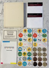 Springboard Certificate Maker for IBM PC 5.25” With Inserts Manual And Stickers picture