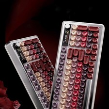 EWEADN M98 Lipstick Foundation Tri-Mode Mechanical Keyboard 1.65'' TFT For PC picture