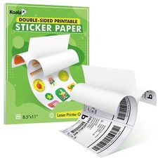 Lot Koala Double-sided Printable Full Sheet Shipping Labels 8.5x11 for Laser picture